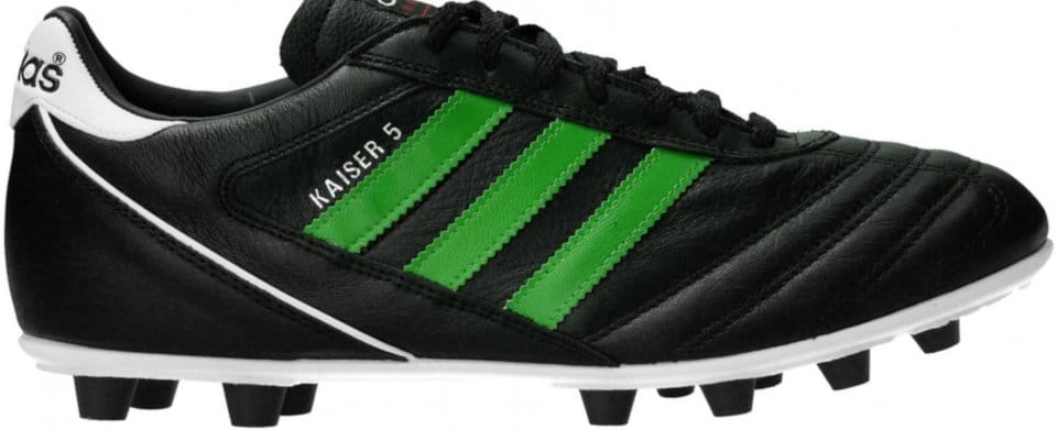 adidas Kaiser 5 Liga FG Green Stripes Schwarz Futballcipő