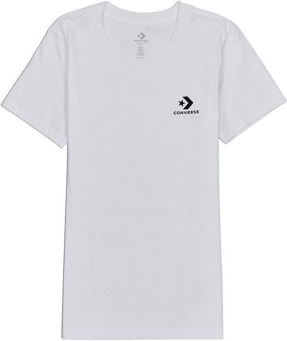 converse stacked logo tee t-shirt Rövid ujjú póló