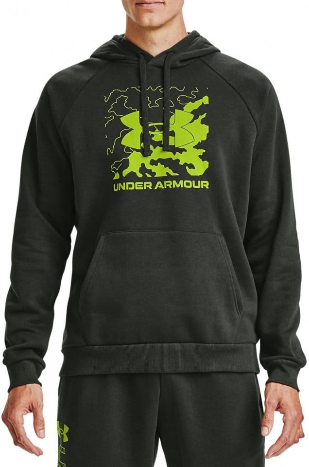 Under Armour UA Rival Fleece Box Logo HD Kapucnis melegítő felsők