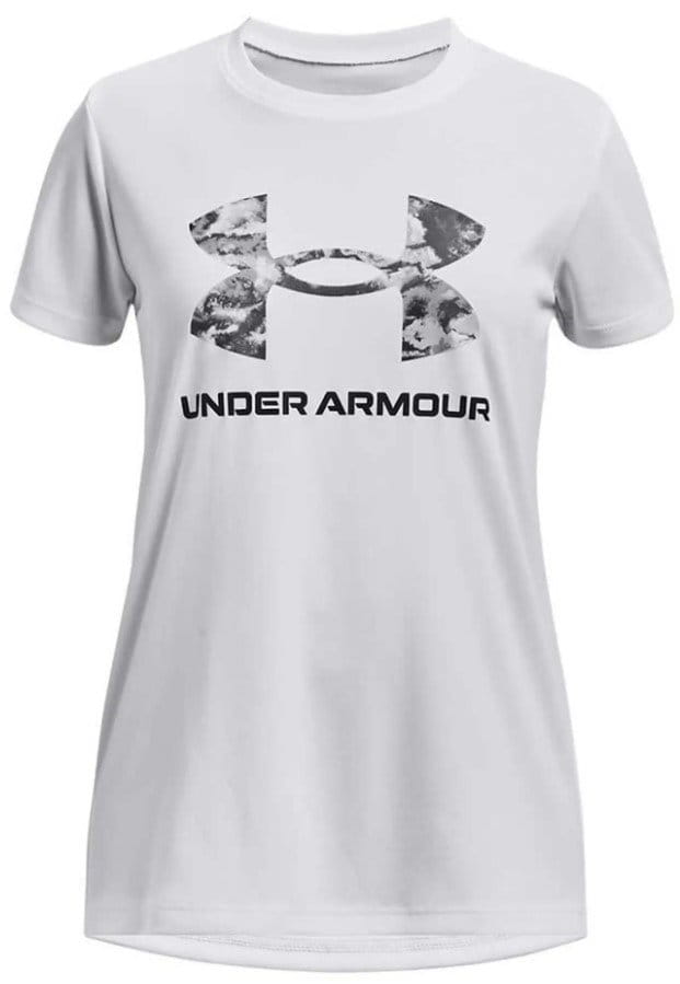 Under Armour UA Tech Print BL SSC-WHT Rövid ujjú póló