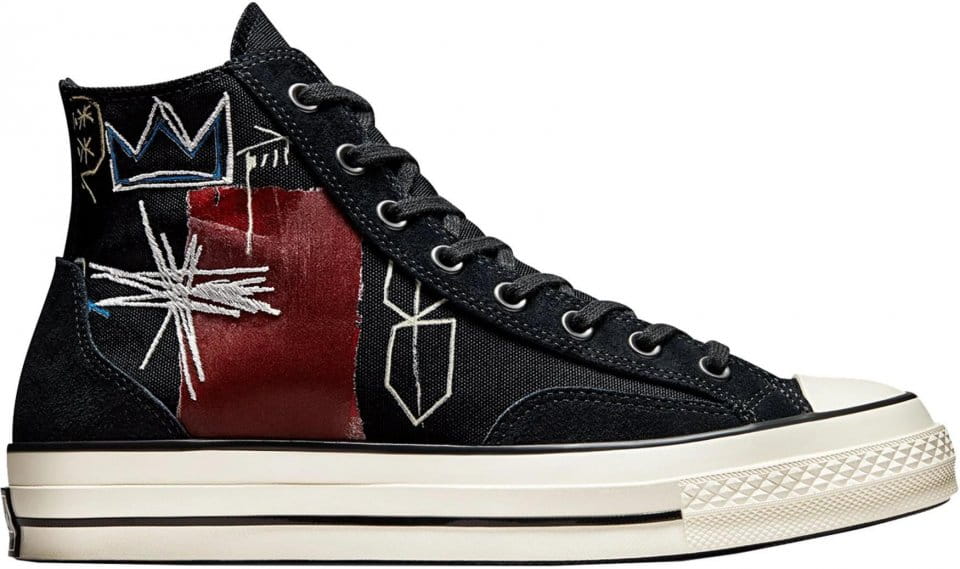 Converse X Basquiat Chuck 70 HI Schwarz Cipők