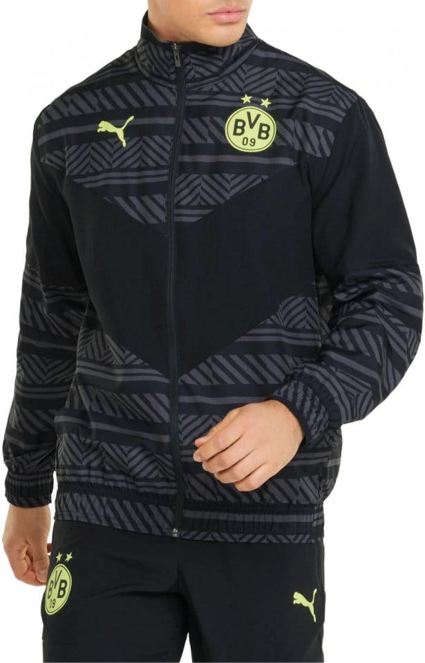 Puma BVB Prematch Men's Soccer Jacket Dzseki