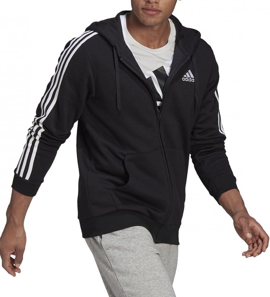 adidas Sportswear Essentials 3-Stripes FZ Bluza Kapucnis melegítő felsők