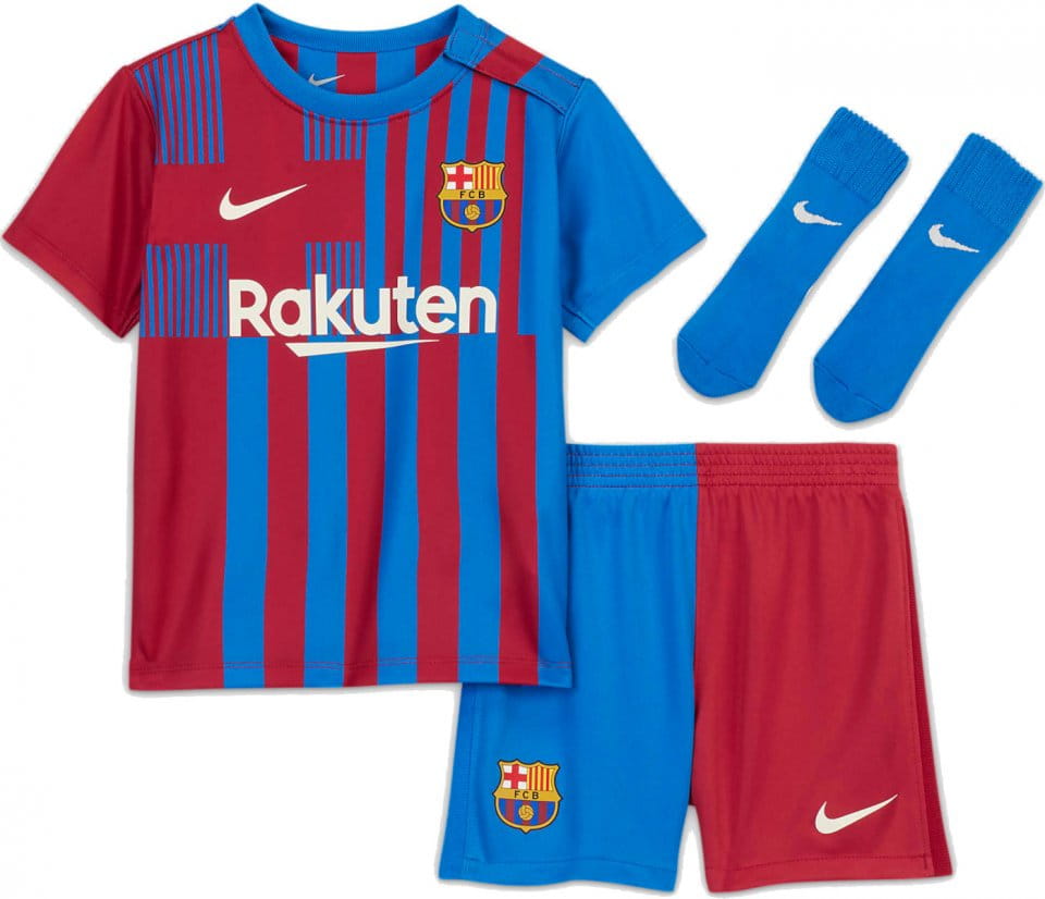 Nike FC Barcelona 2021/22 Home Baby/Toddler Soccer Kit Szett