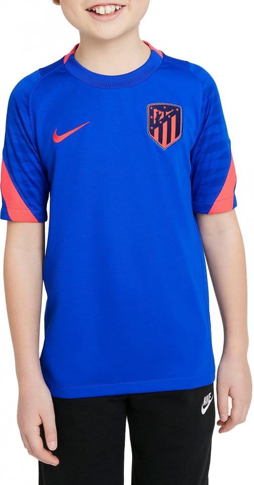 Nike Atlético Madrid Strike Big Kids Dri-FIT Short-Sleeve Soccer Top Rövid ujjú póló