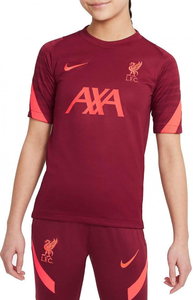 Nike Liverpool FC Strike Big Kids Short-Sleeve Soccer Top Rövid ujjú póló