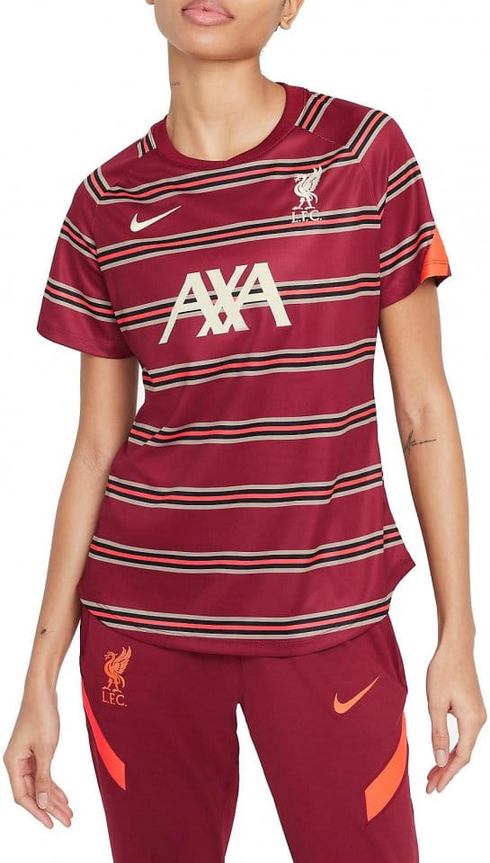 Nike Liverpool FC Women s Pre-Match Short-Sleeve Soccer Top Rövid ujjú póló