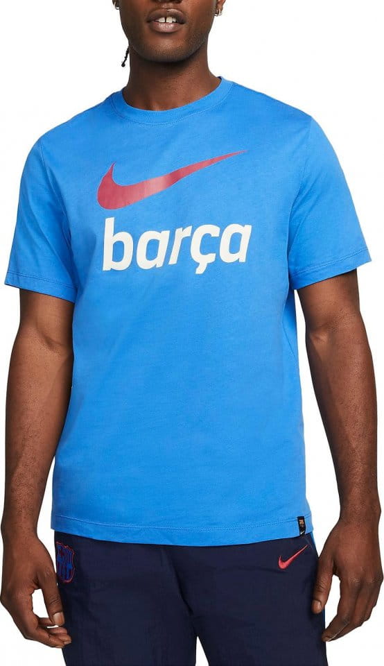 Nike FC Barcelona Men s Soccer T-Shirt Rövid ujjú póló