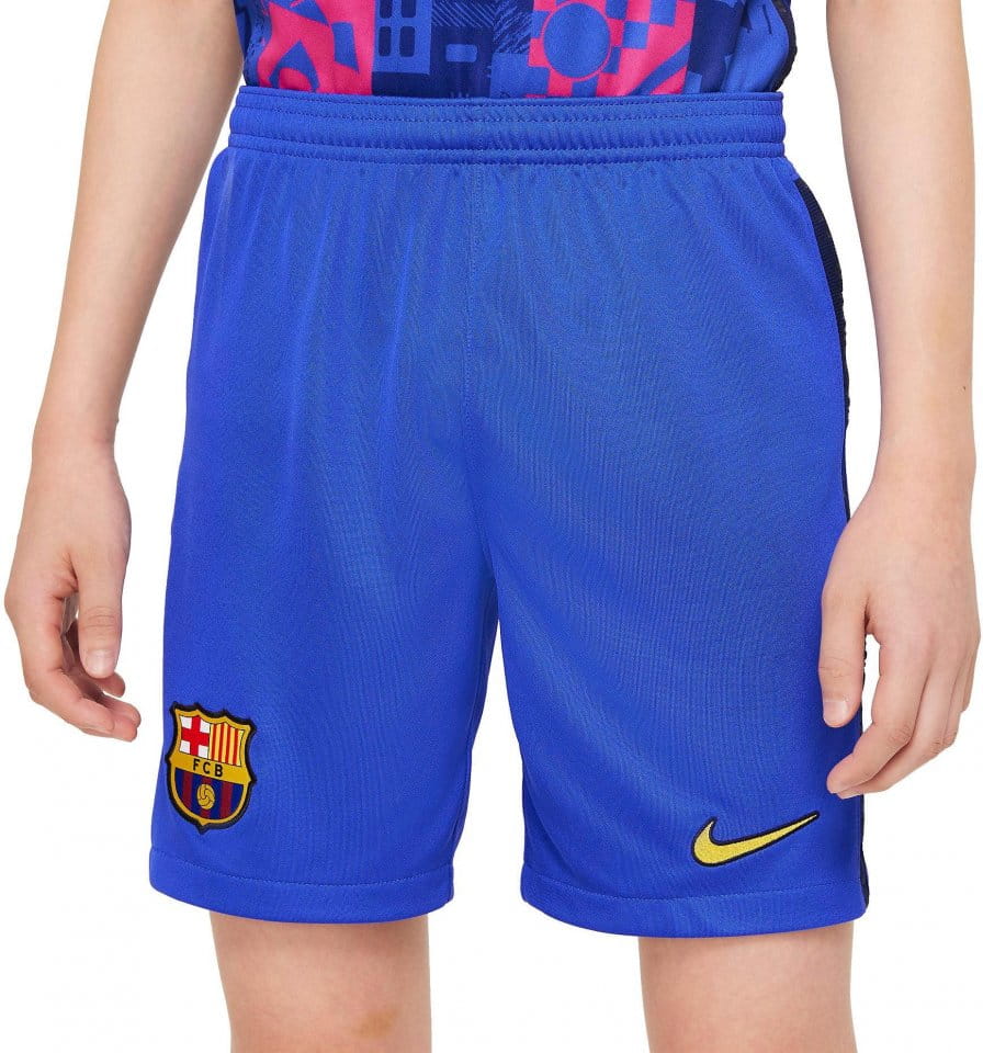 Nike FC Barcelona 2021/22 Stadium Third Big Kids Soccer Shorts Rövidnadrág