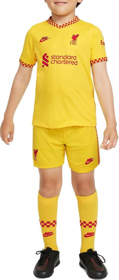 Nike Liverpool FC 2021/22 Third Little Kids Soccer Kit Szett