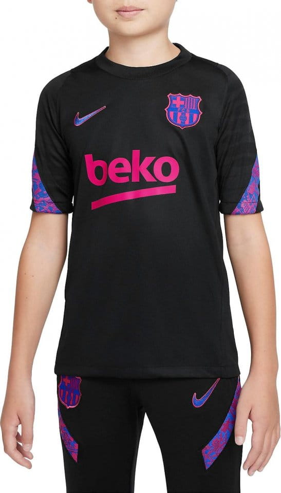 Nike FC Barcelona Strike Trainingsshirt Kids Rövid ujjú póló