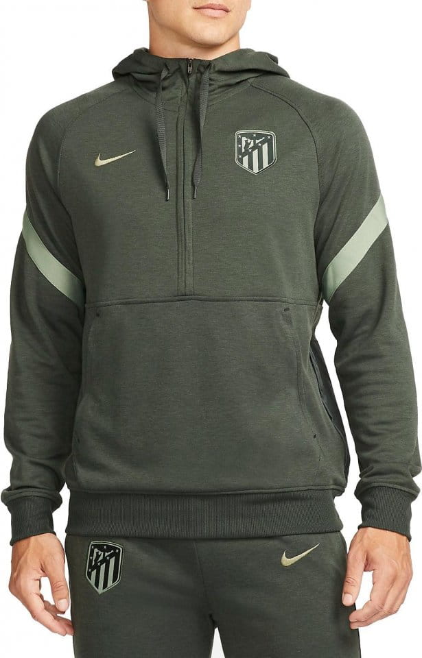 Nike Men's 1/2-Zip Atletico Madrid Fleece Football Hoodie Kapucnis melegítő felsők