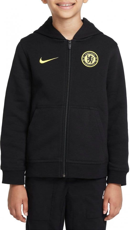 Nike Chelsea FC Big Kids Full-Zip Fleece Hoodie Kapucnis melegítő felsők