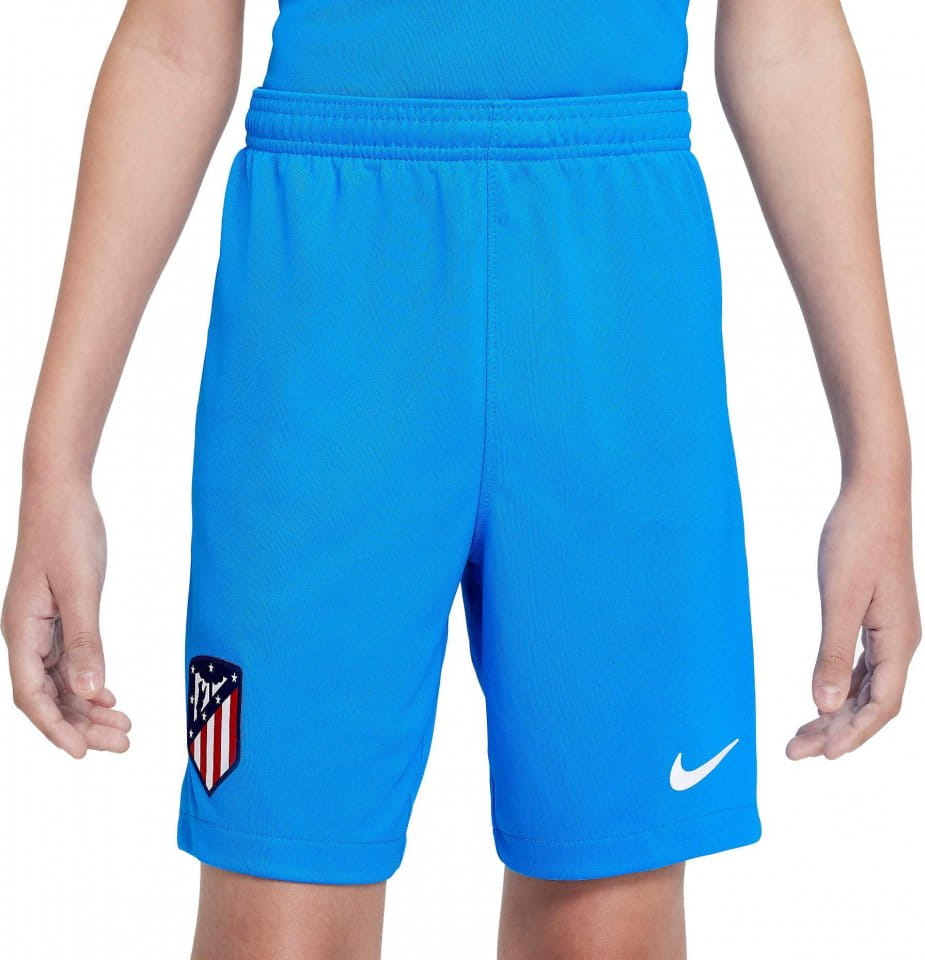 Nike Atlético de Madrid 2021/22 Stadium Big Kids Soccer Shorts Rövidnadrág