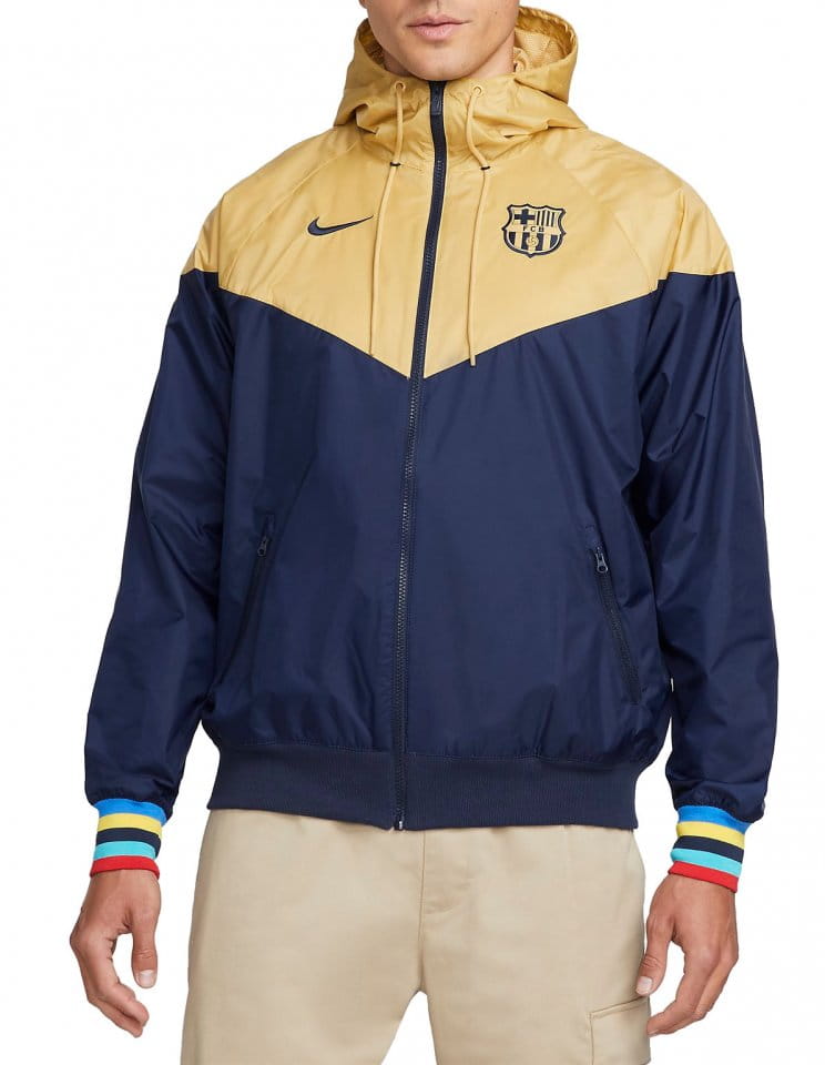 Nike FC Barcelona Windrunner Kapucnis kabát