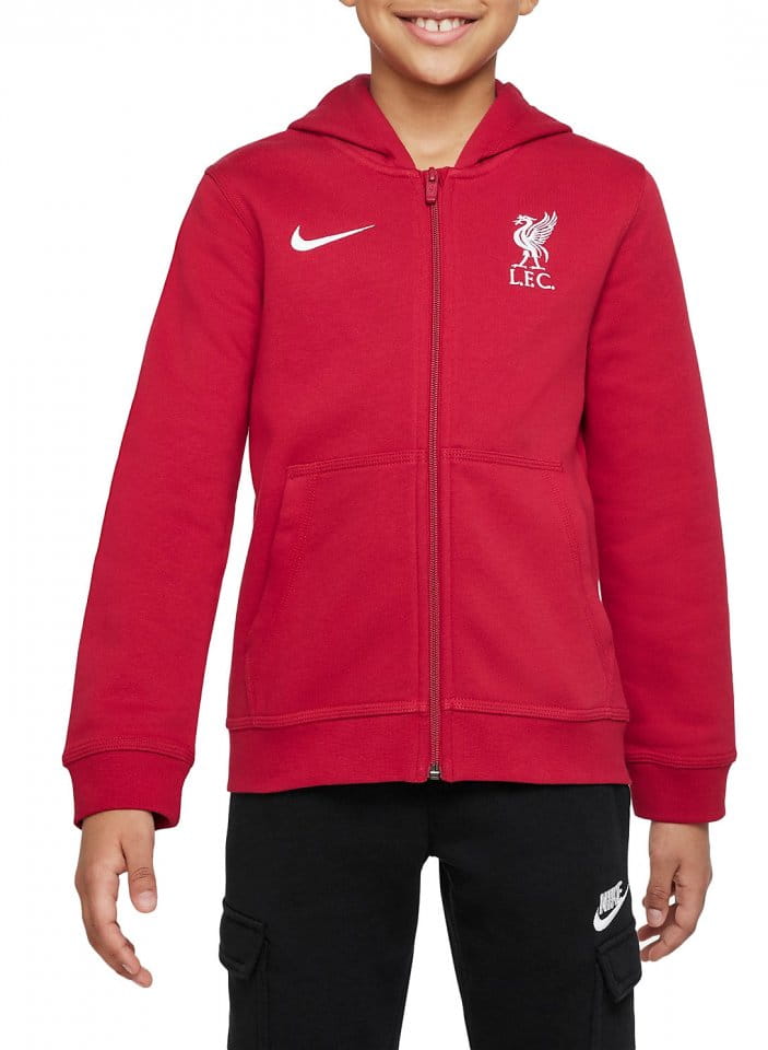 Nike Y Liverpool FC Fleece Hoodie Kapucnis melegítő felsők