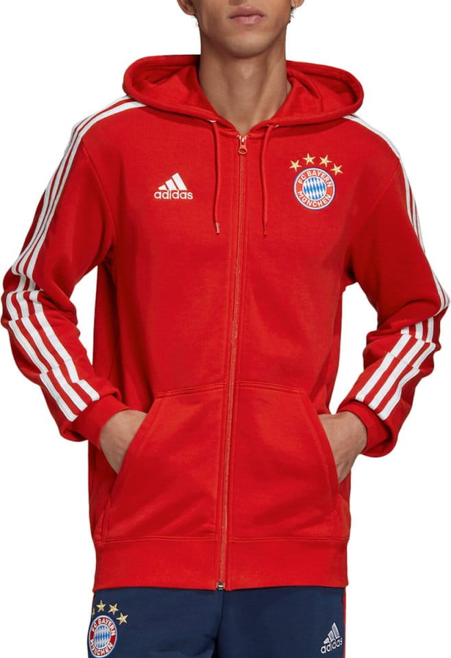 adidas FC Bayern 3S FZ Hoodie Kapucnis melegítő felsők