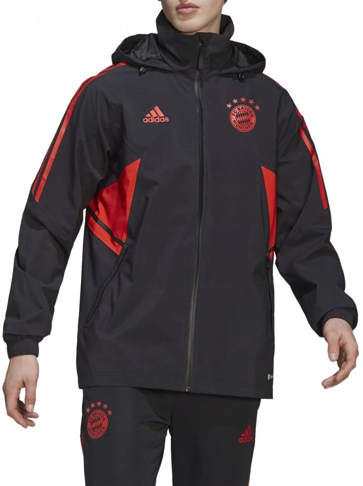 adidas FCB RAIN JKT Kapucnis kabát