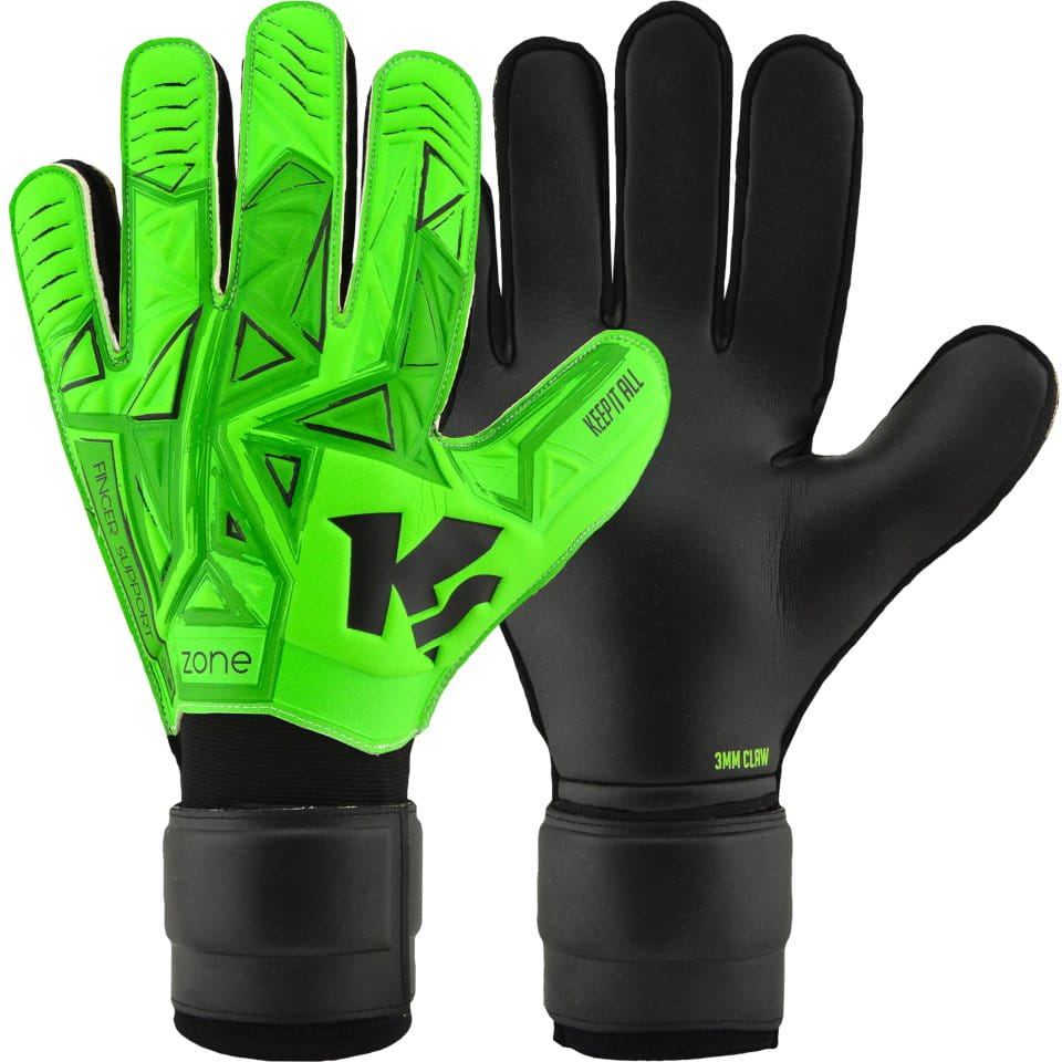 KEEPERsport Zone RC Finger Support (green) Kapuskesztyű