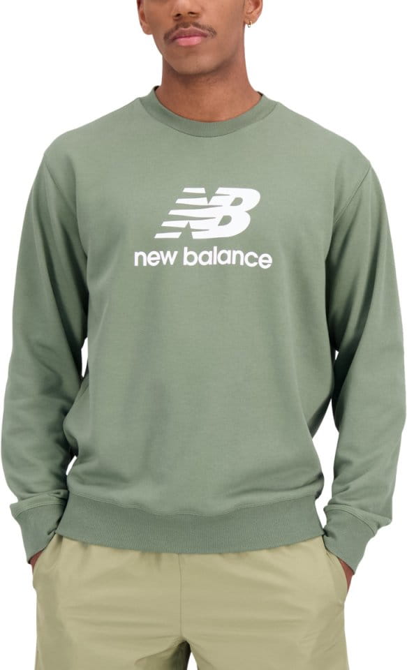 New Balance Essentials Stacked Logo French Terry Crewneck Melegítő felsők